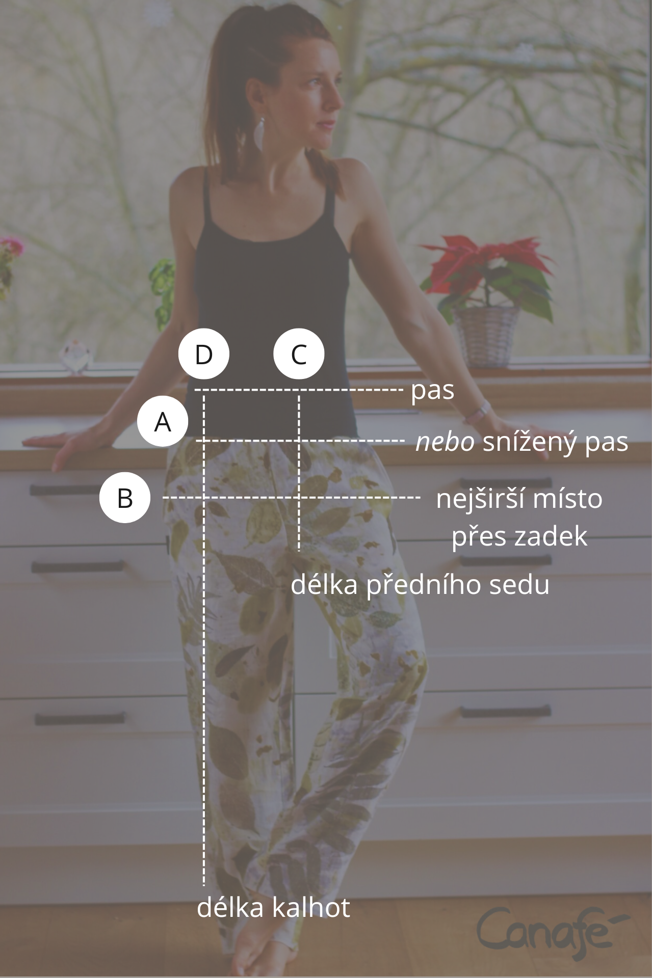 Jak se změřit: Kalhoty 1. část